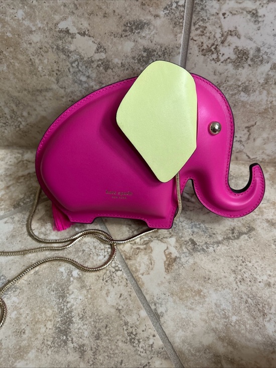 kate spade Handbags - kate spade New York Pink tiny Elephant Crossbody Bag nwot